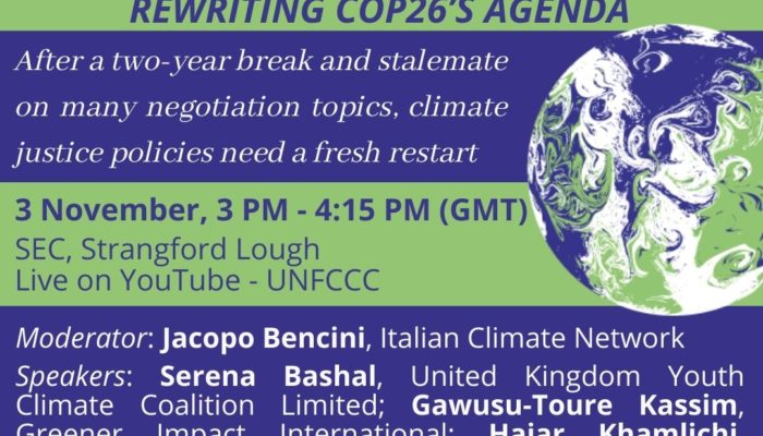 italian climate network side events_cop 26