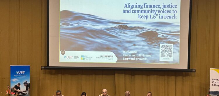 pre cop31 fiji